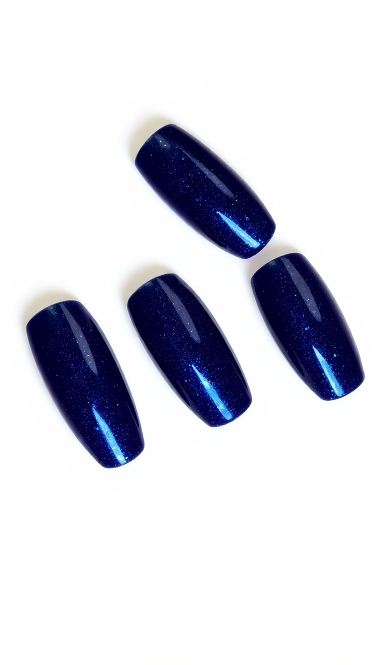 10. Shimmering Midnight Blue