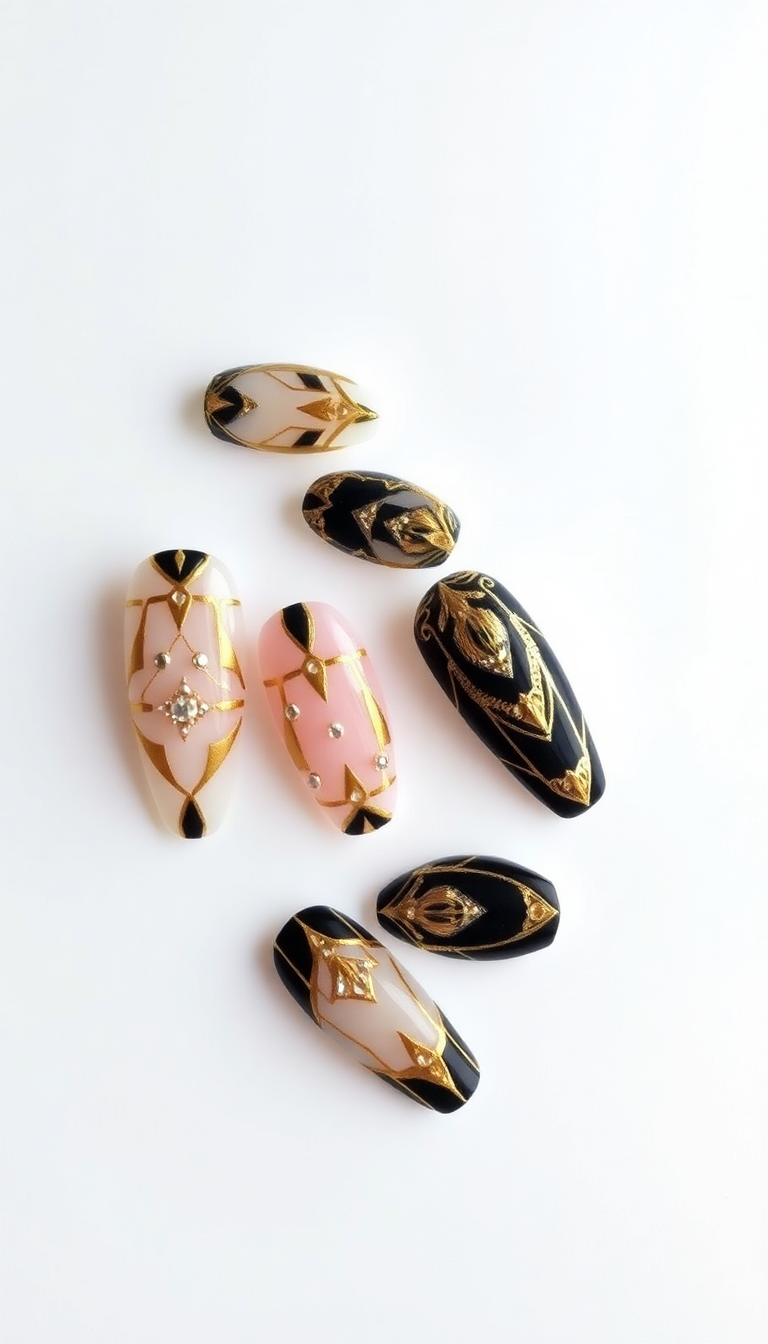 10. Vintage Art Deco Glam