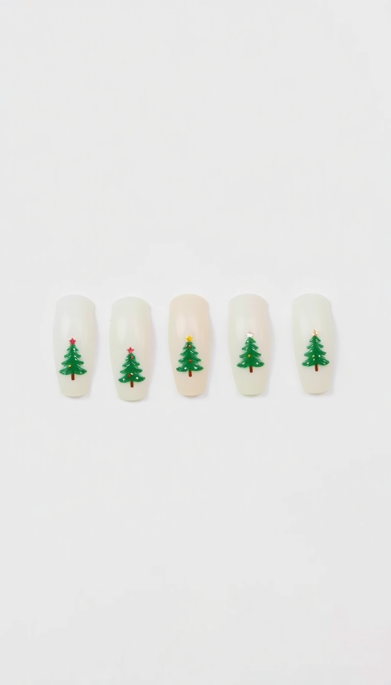 11. Dainty Christmas Tree Accents