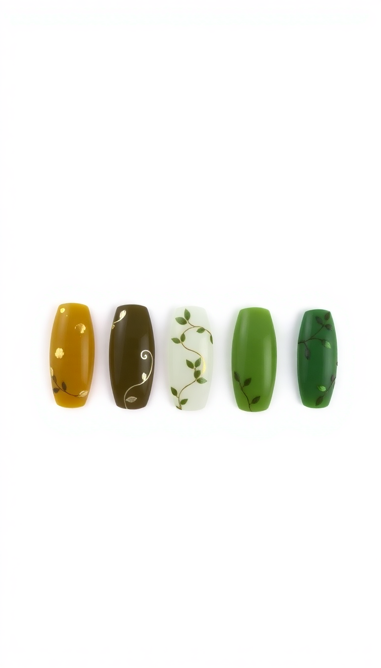 11. Earthy Green Palettes