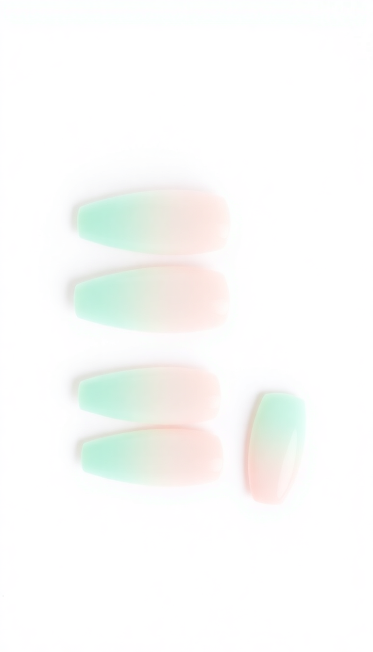 11. Mint and Pastel Pink Combo