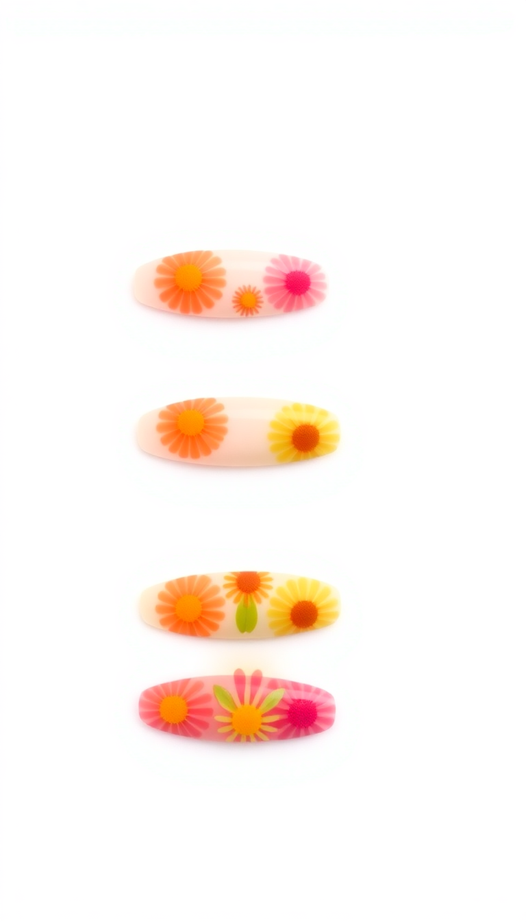 11. Retro Daisies and Bright Colors