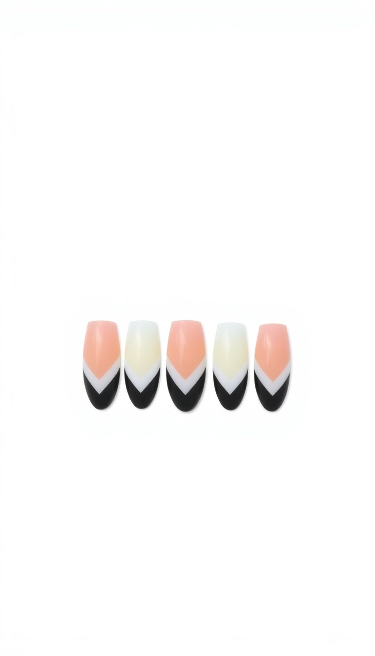 11. Sophisticated Chevron Tips