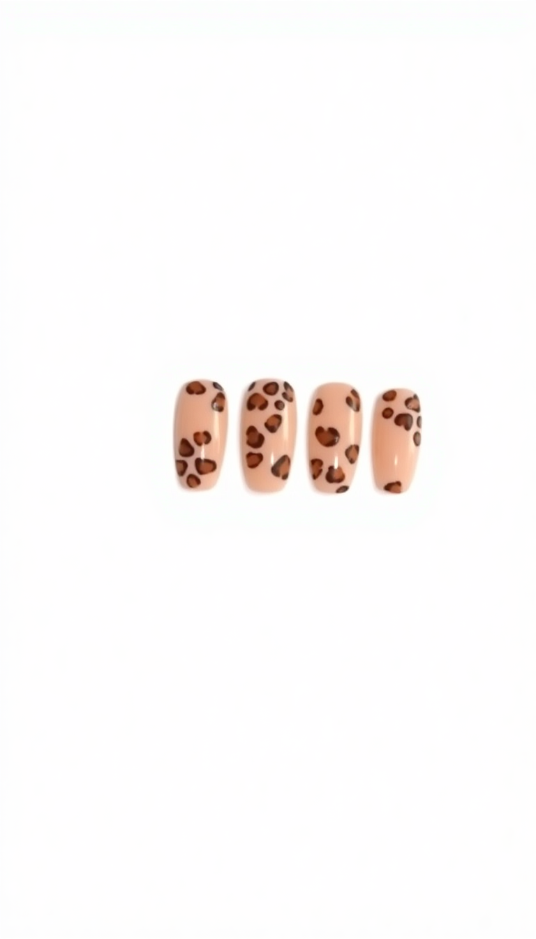 11. Subtle Nude Cheetah Overlays