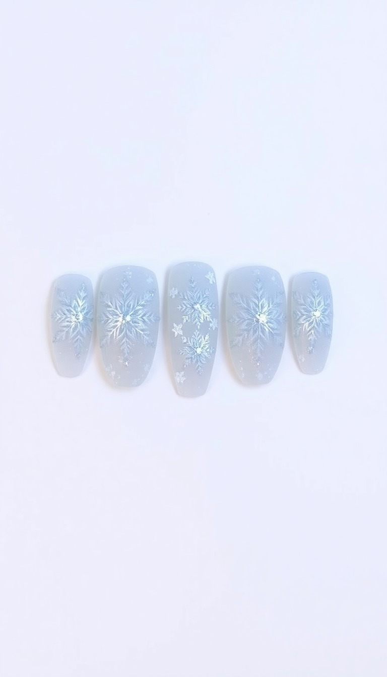 12. Delicate Frost Patterns