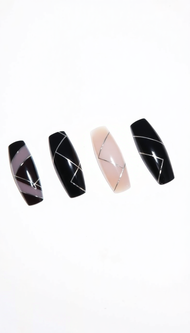 12. Elegant Edge Nails