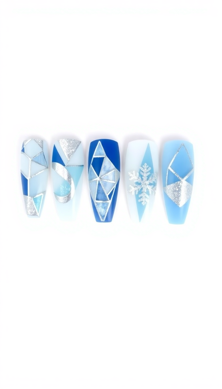 12. Glacial Geometric Shapes
