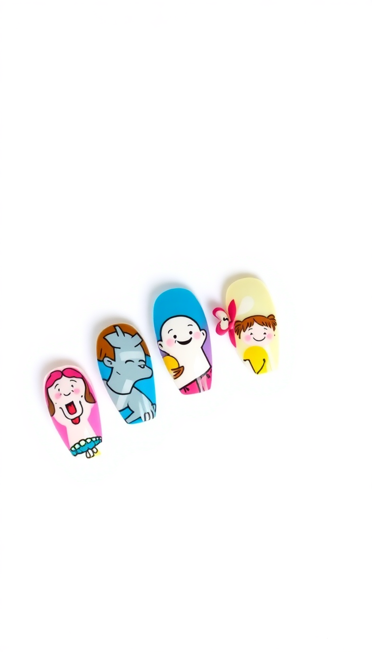 12. Playful Cartoon Art
