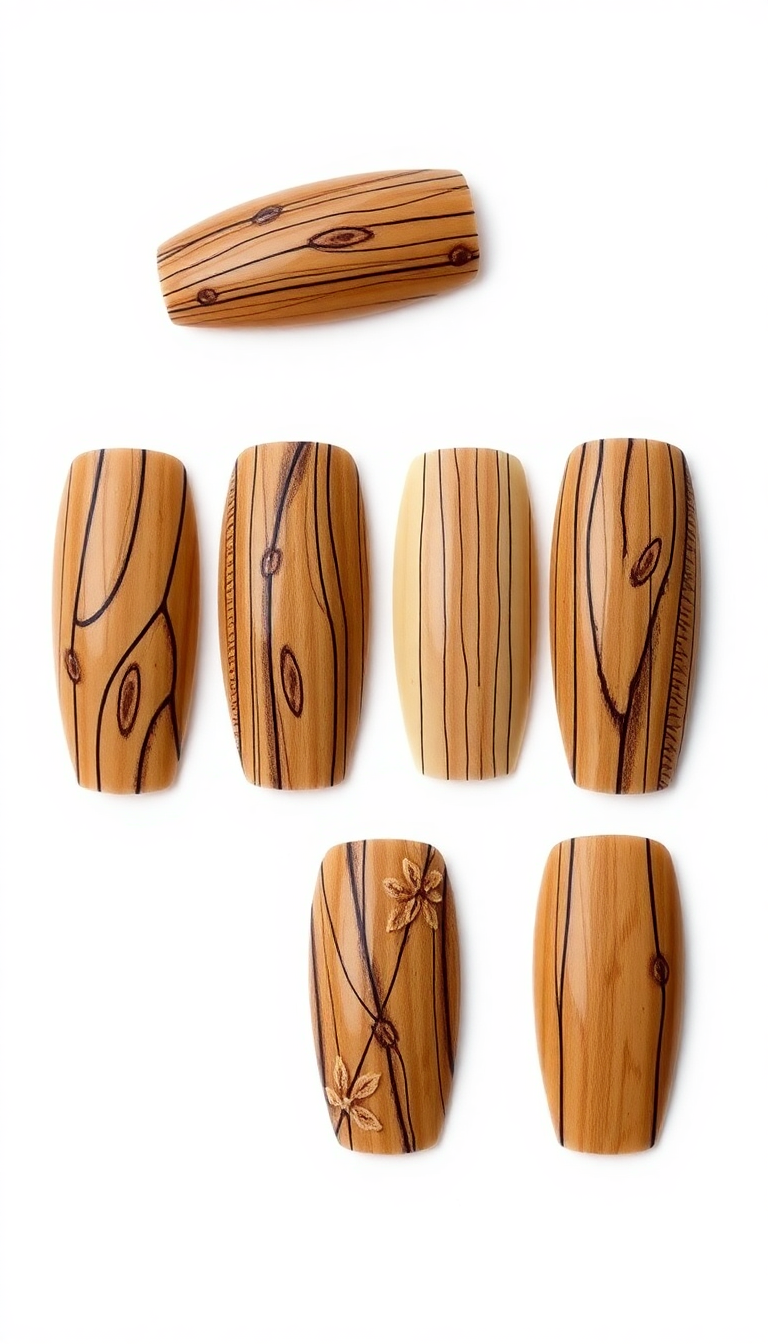 12. Rustic Wooden Art