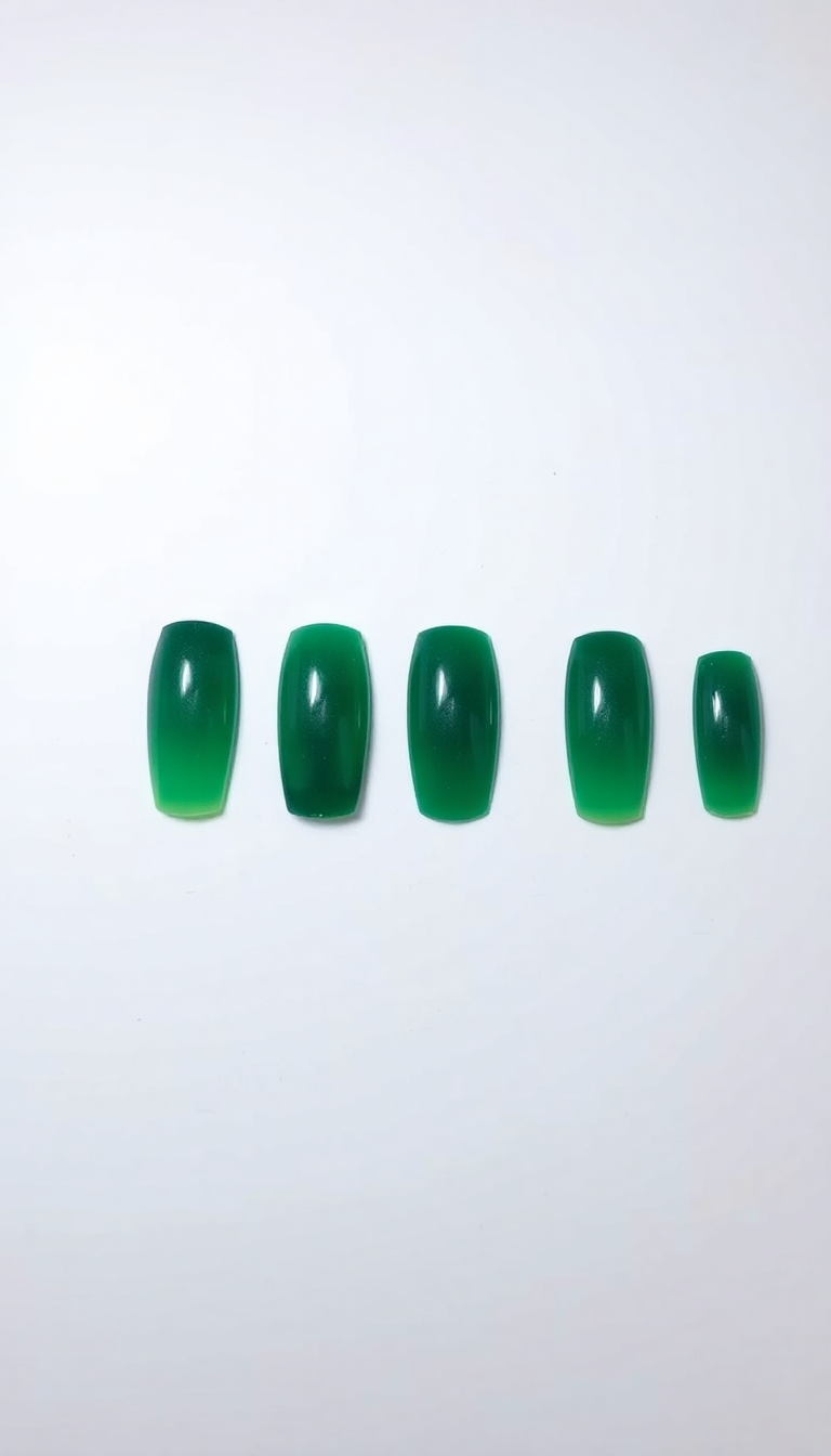 12. Shimmering Emerald Green