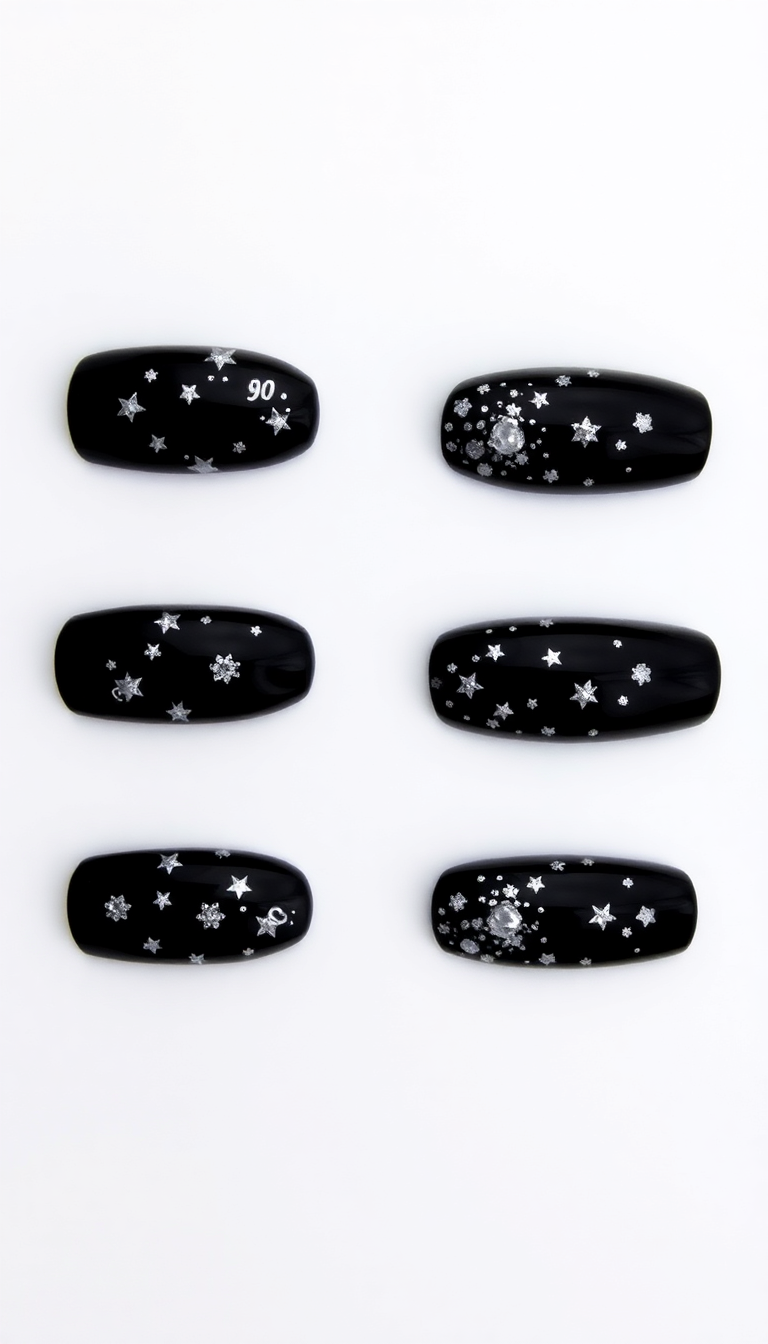 12. Shimmering Stars and Letters