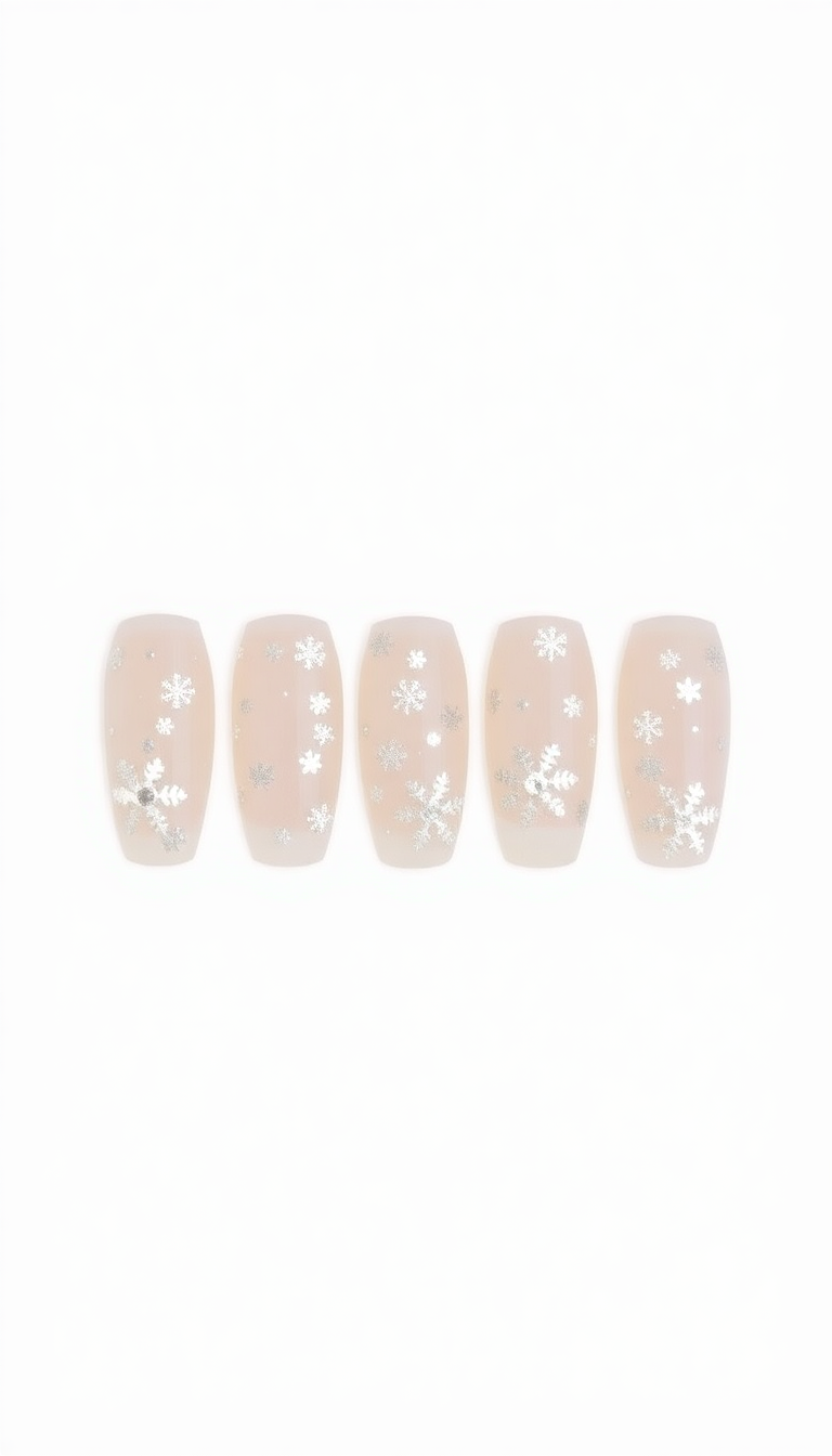 12. Snowflake Sequins for Extra Sparkle