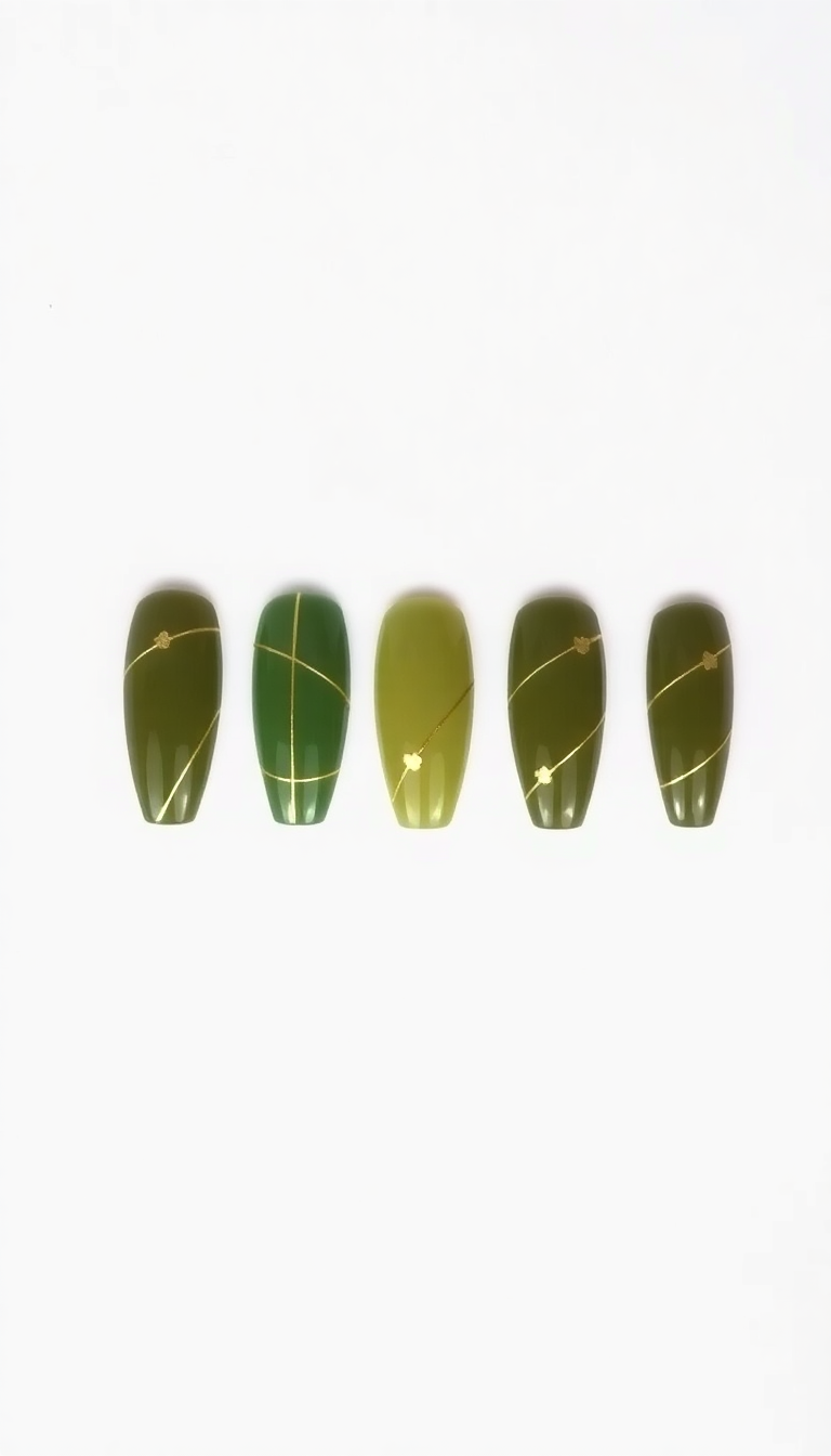 12. Trendy Olive Accents