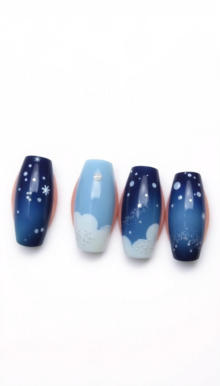 12. Winter Sky Inspired Designs