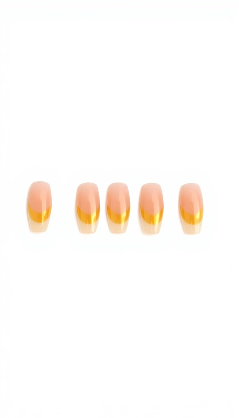 13. Classic Gold Ombré
