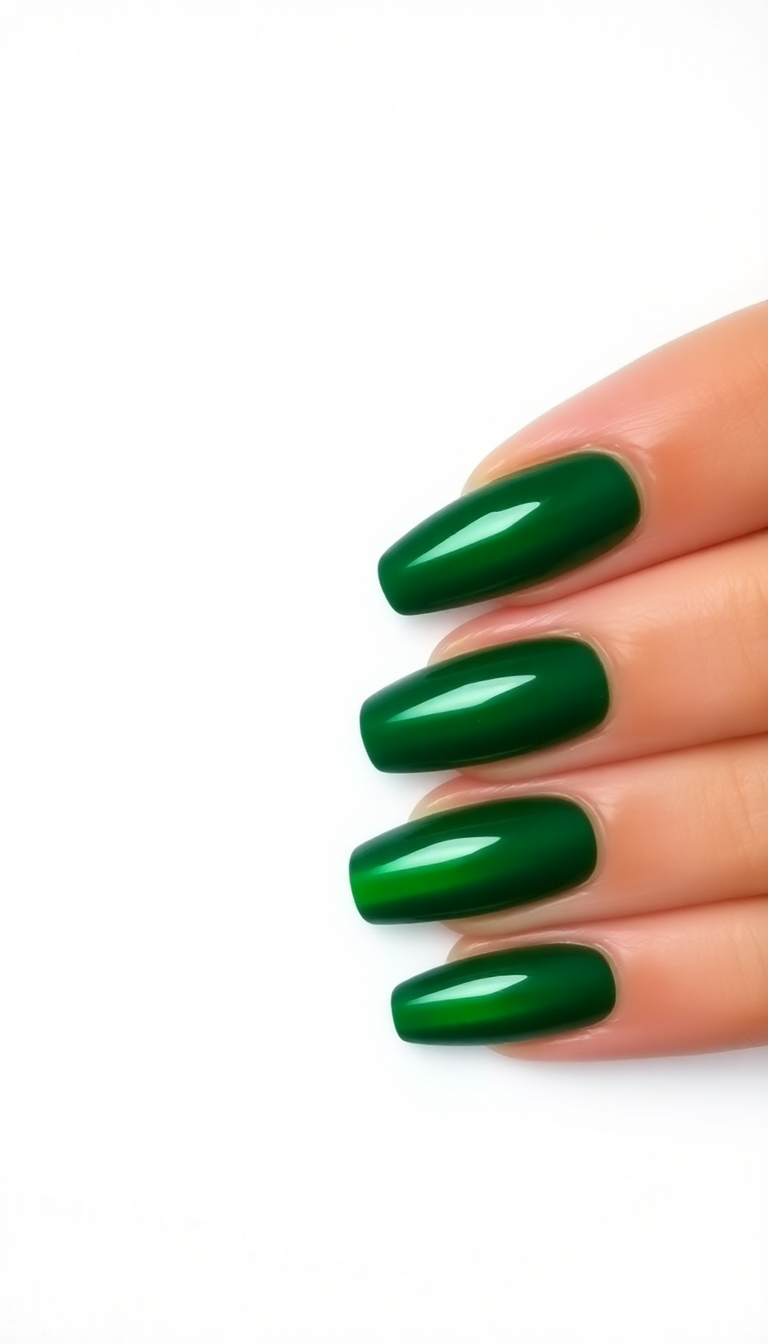 13. Glossy Emerald Green