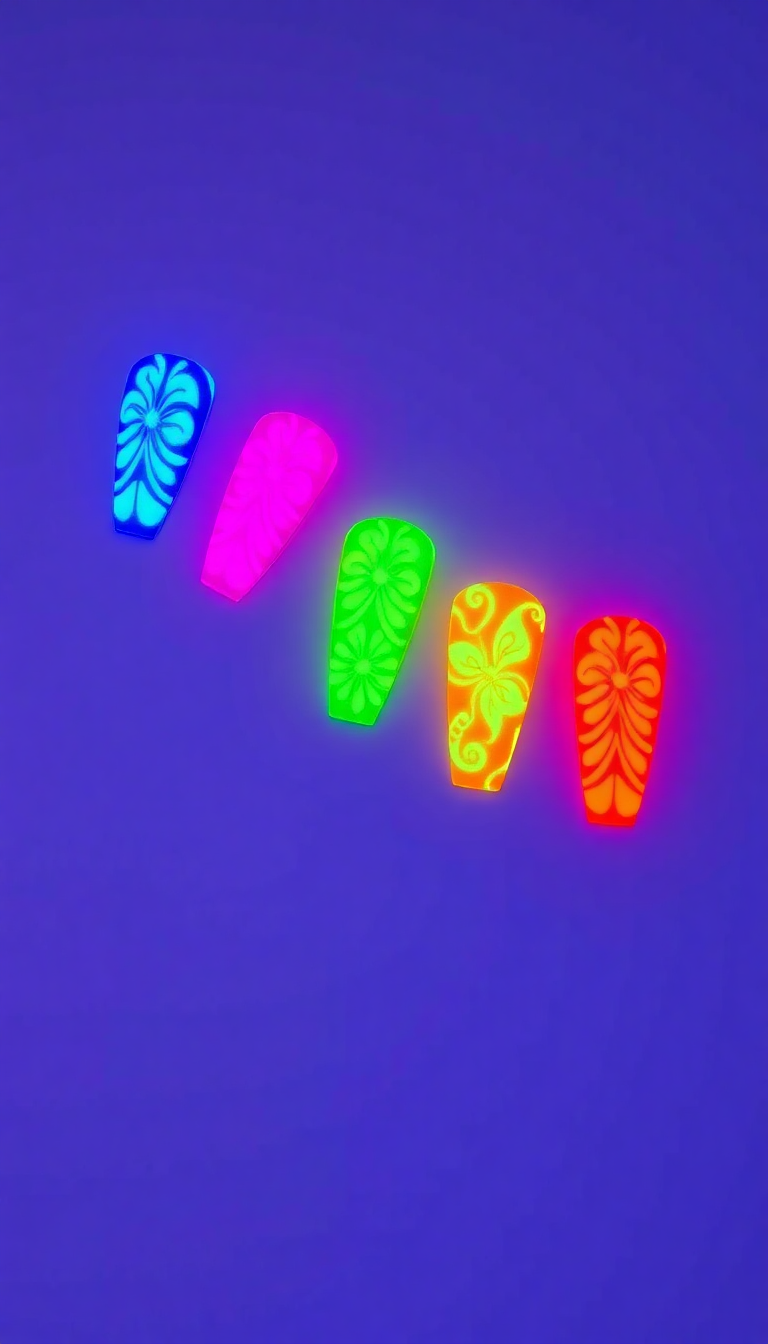 13. Neon Lights - Bright and Bold