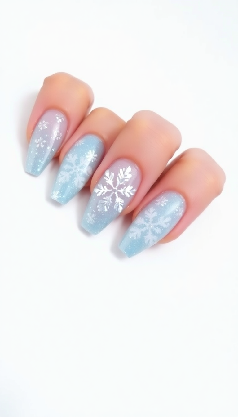 13. Shimmering Ice Crystals