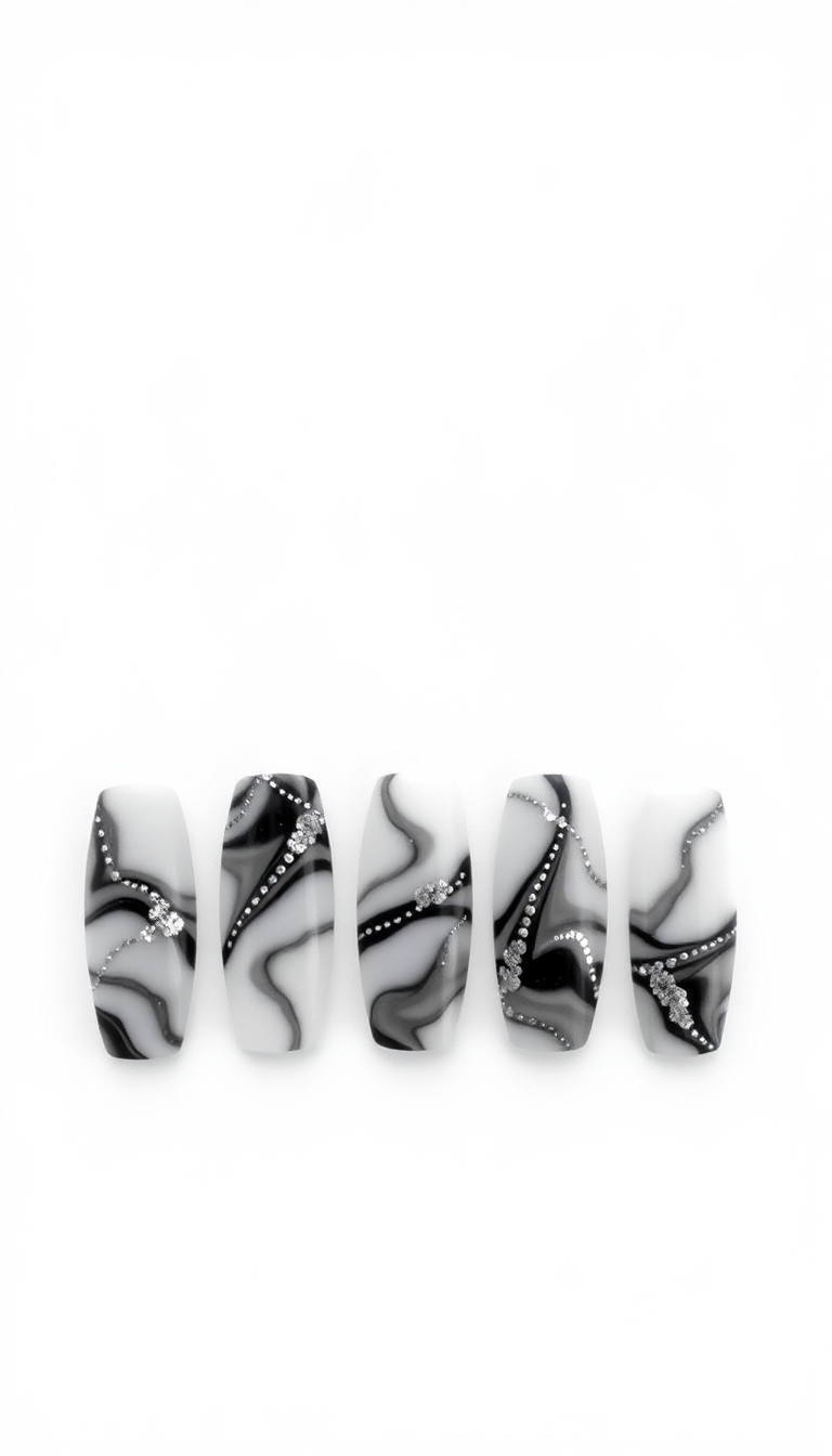 13. Sleek Marble Elegance