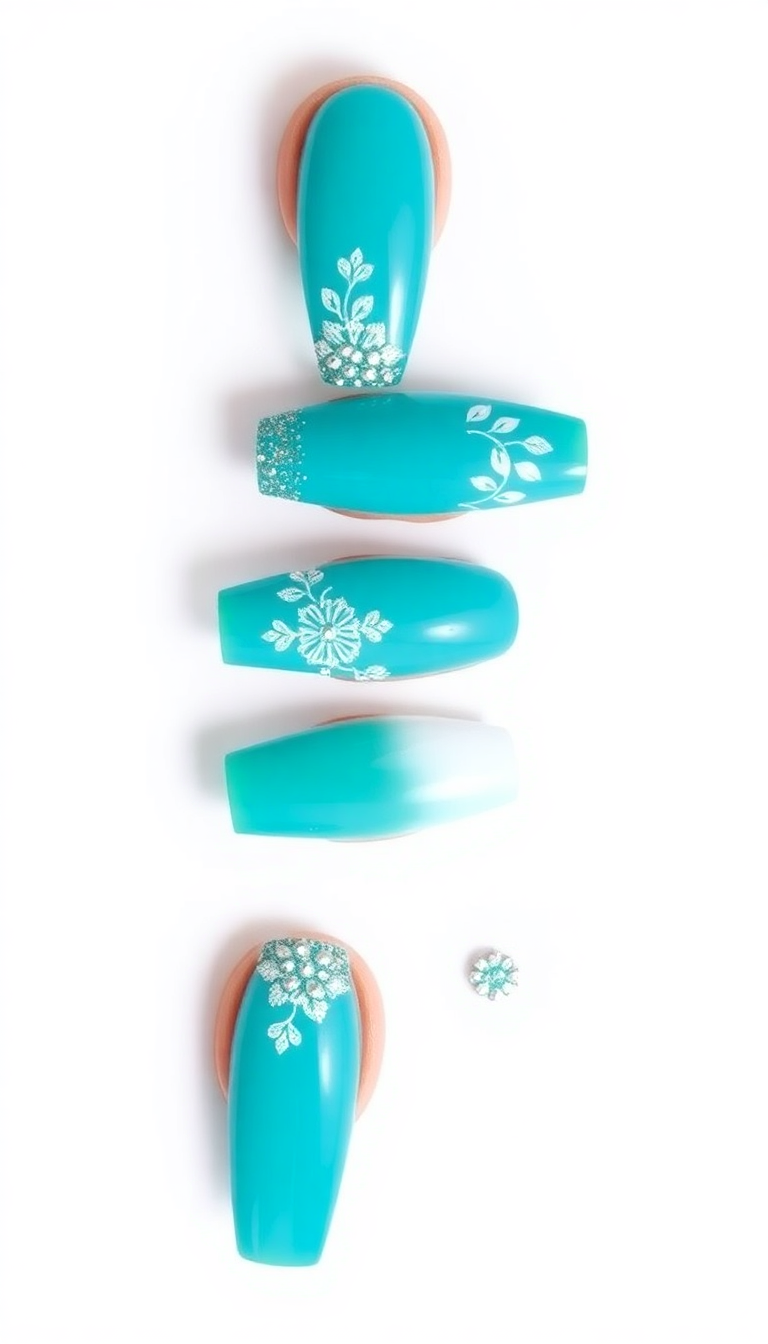 13. Vibrant Turquoise Pop