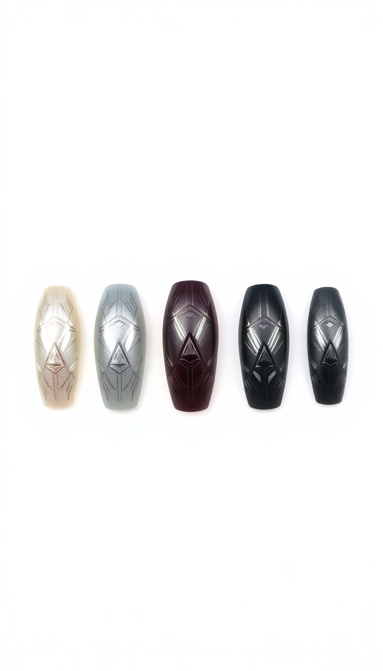 14. Edgy Metallic Hues