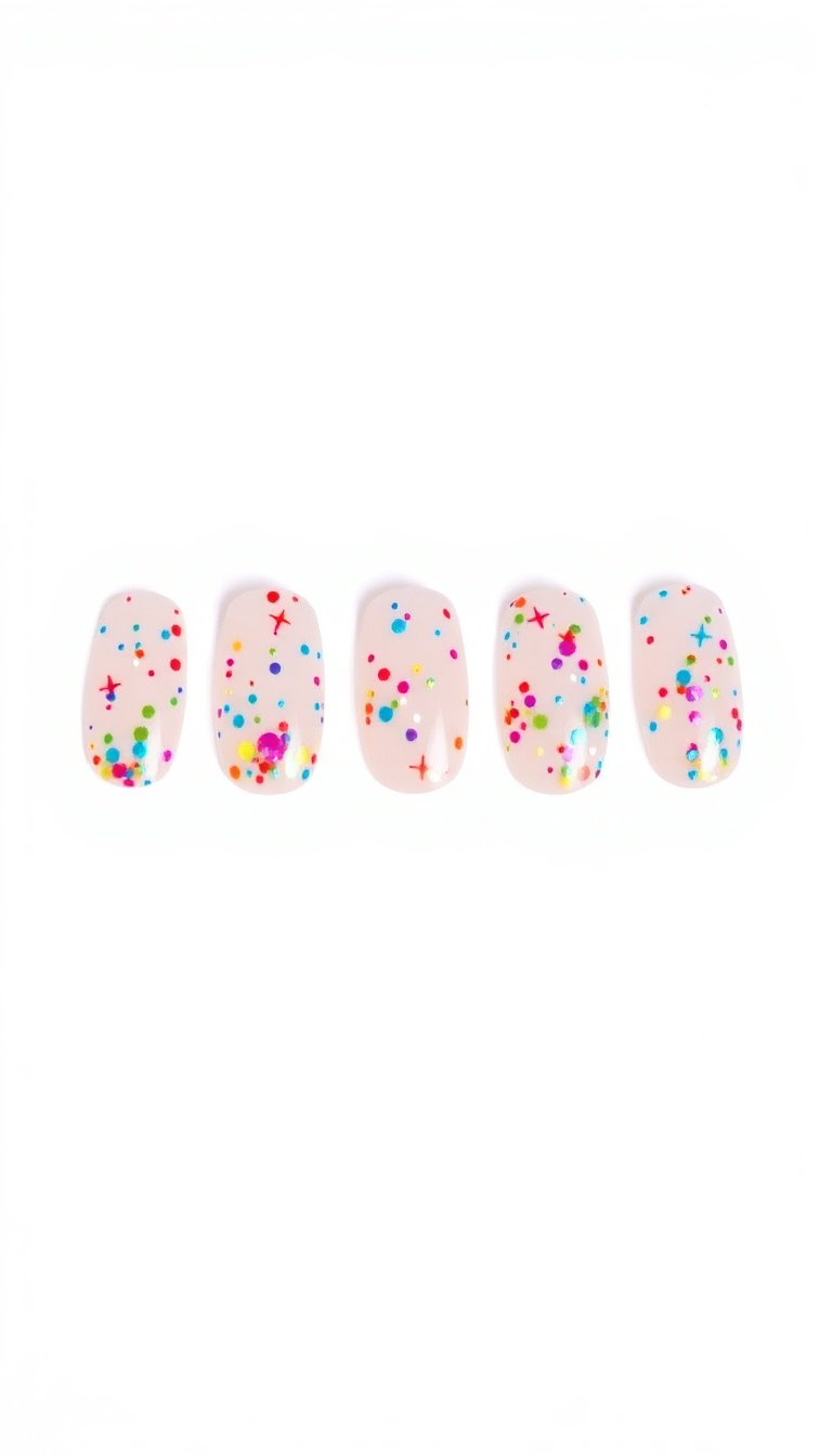 14. Festive Confetti Sparkle