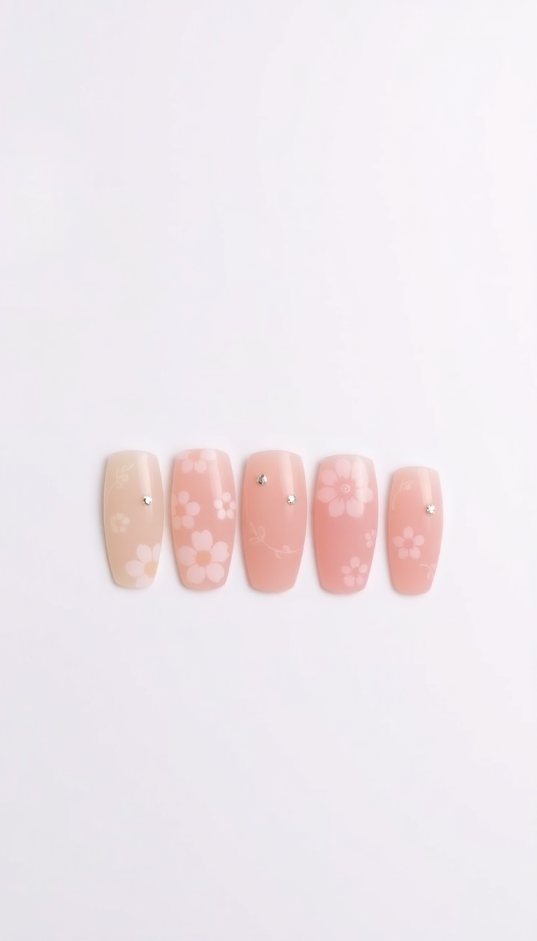 14. Floral Stencils Charm