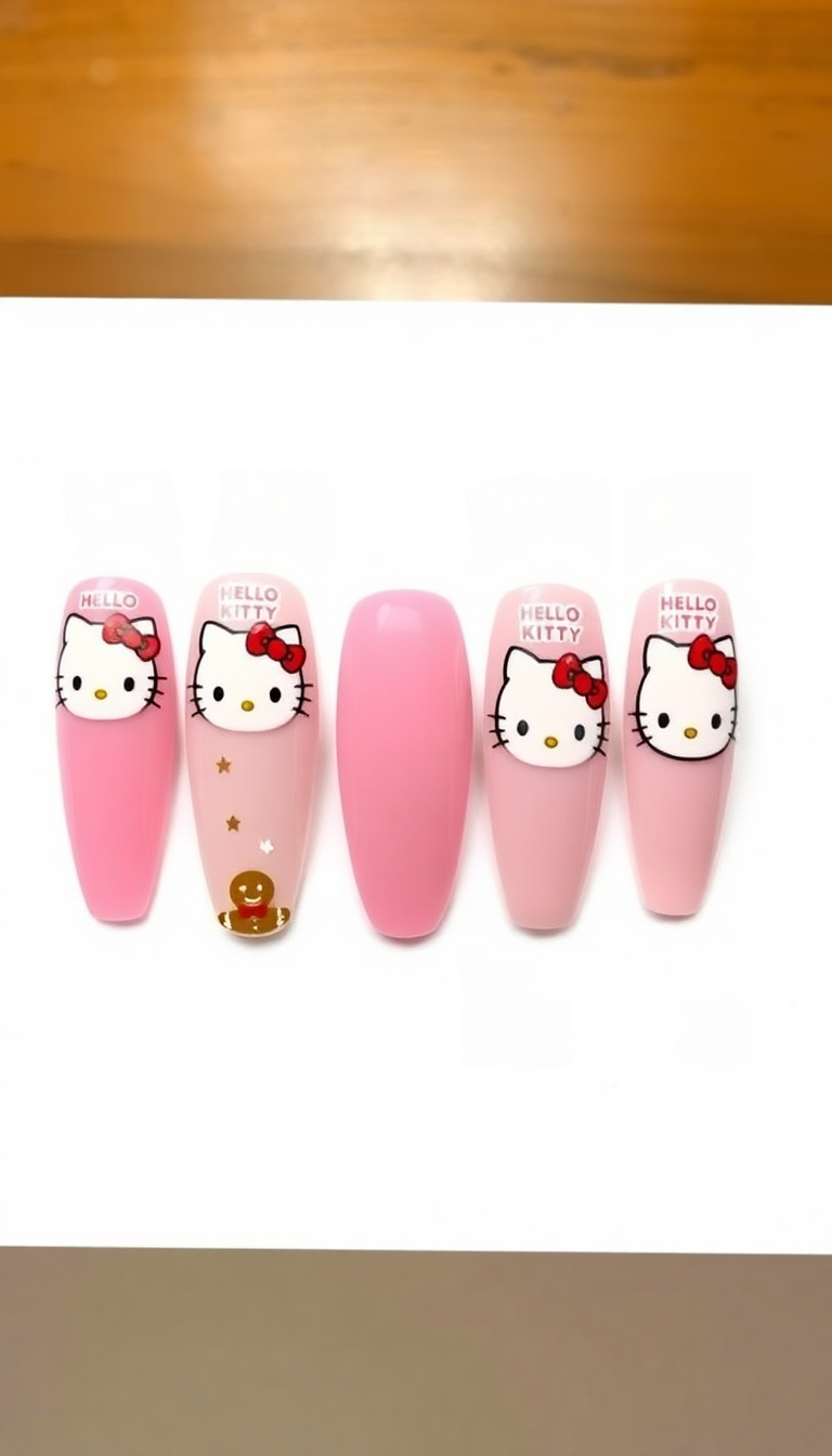 14. Hello Kitty and Gingerbread Fun