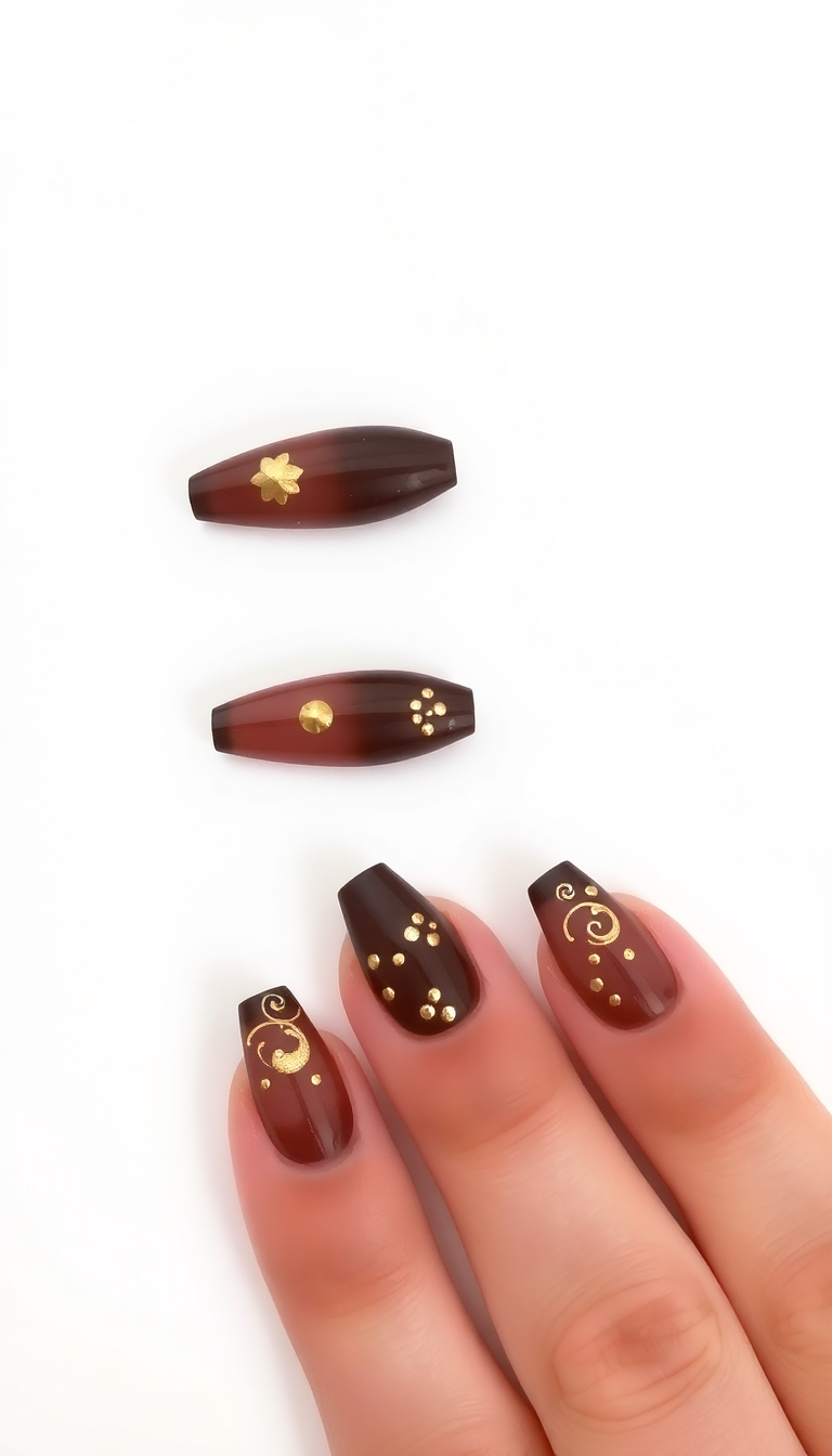 14. Rich Espresso Embellishments