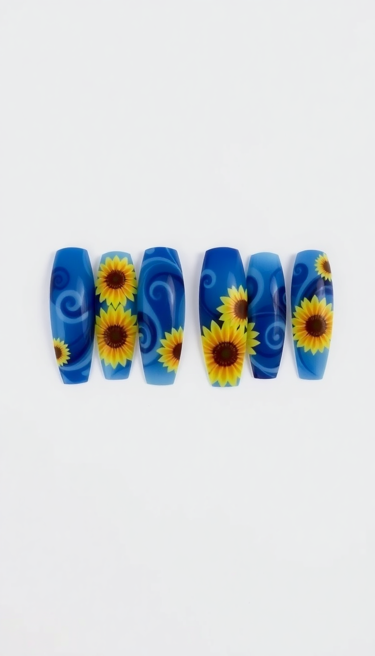 14. Subzero Sunflower Swirl