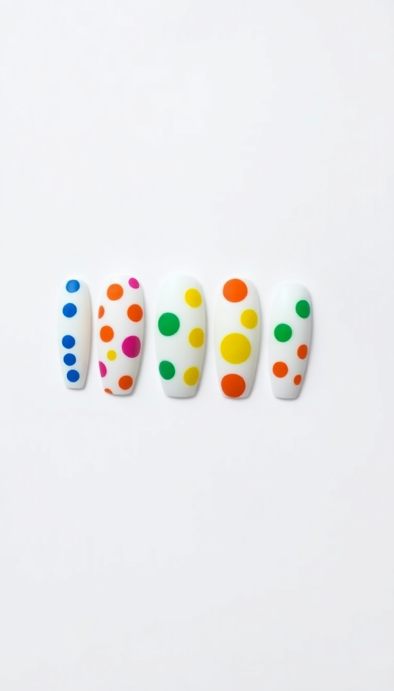 15. Creative Dotted Manicure