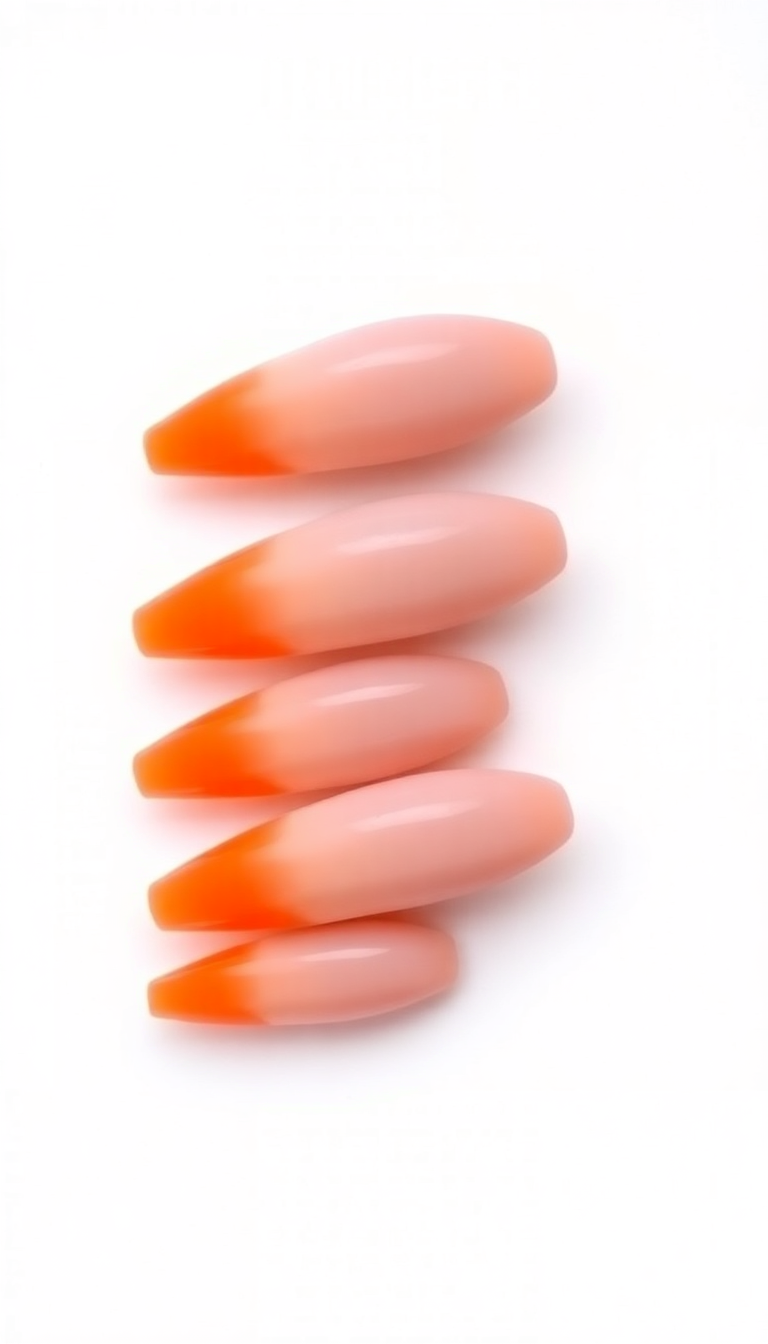 15. Fiery Orange Fades