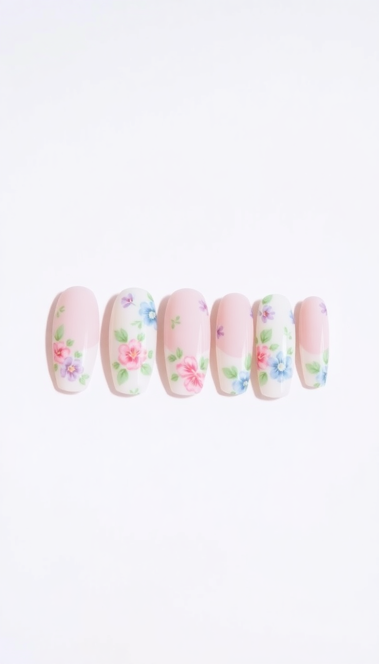 15. Floral Pastel Impressions