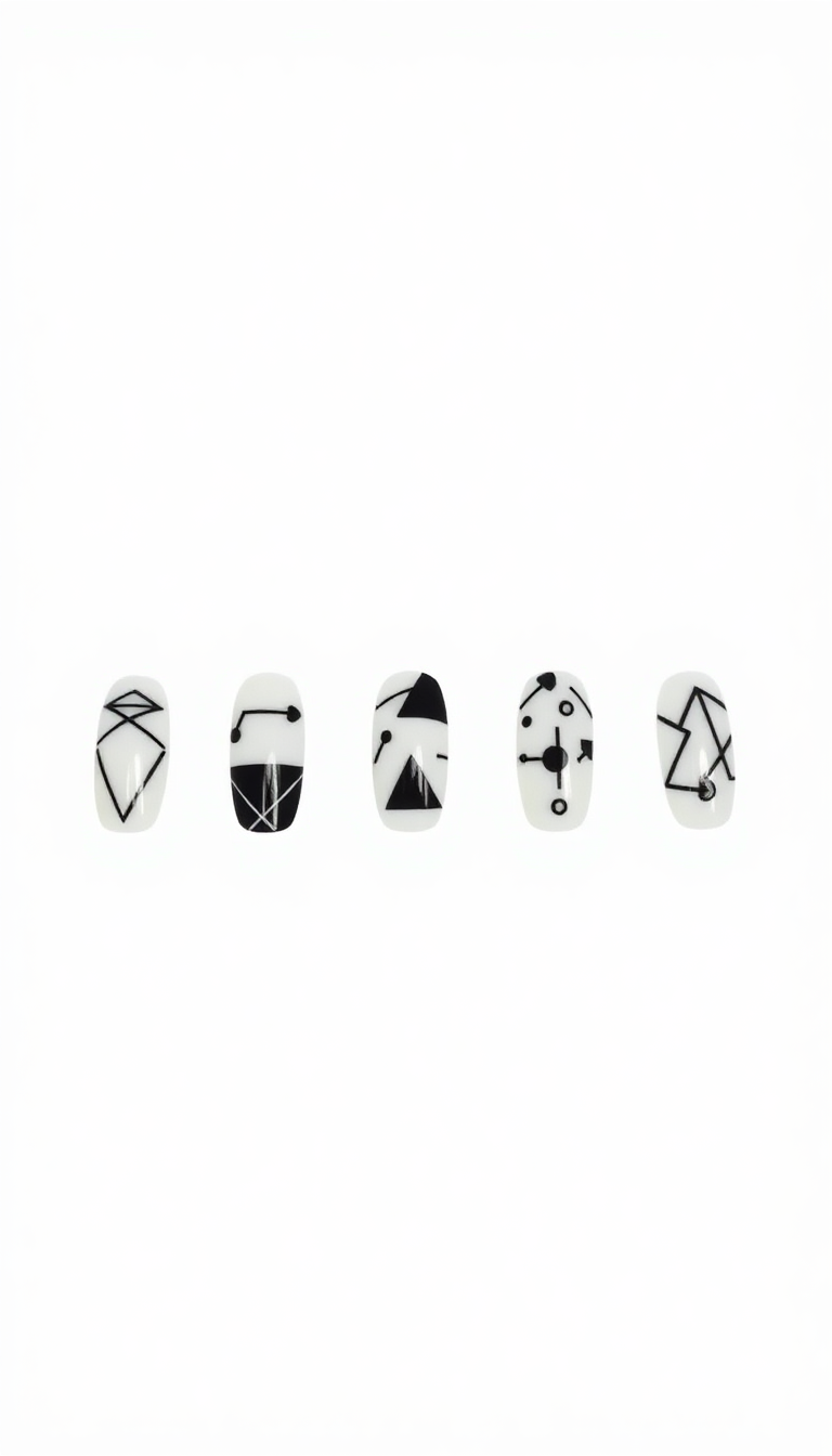 15. Trendy Black Geometric Patterns