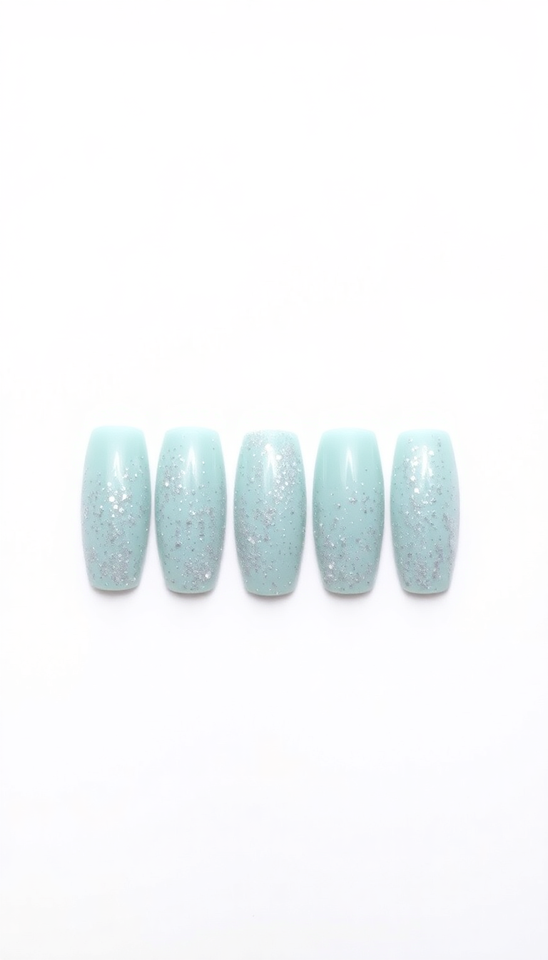 16. Frosty Mint and Glitter