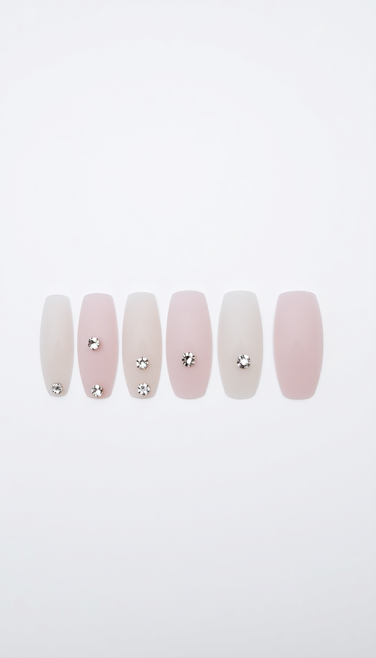 16. Glossy Gemstone Embellishments