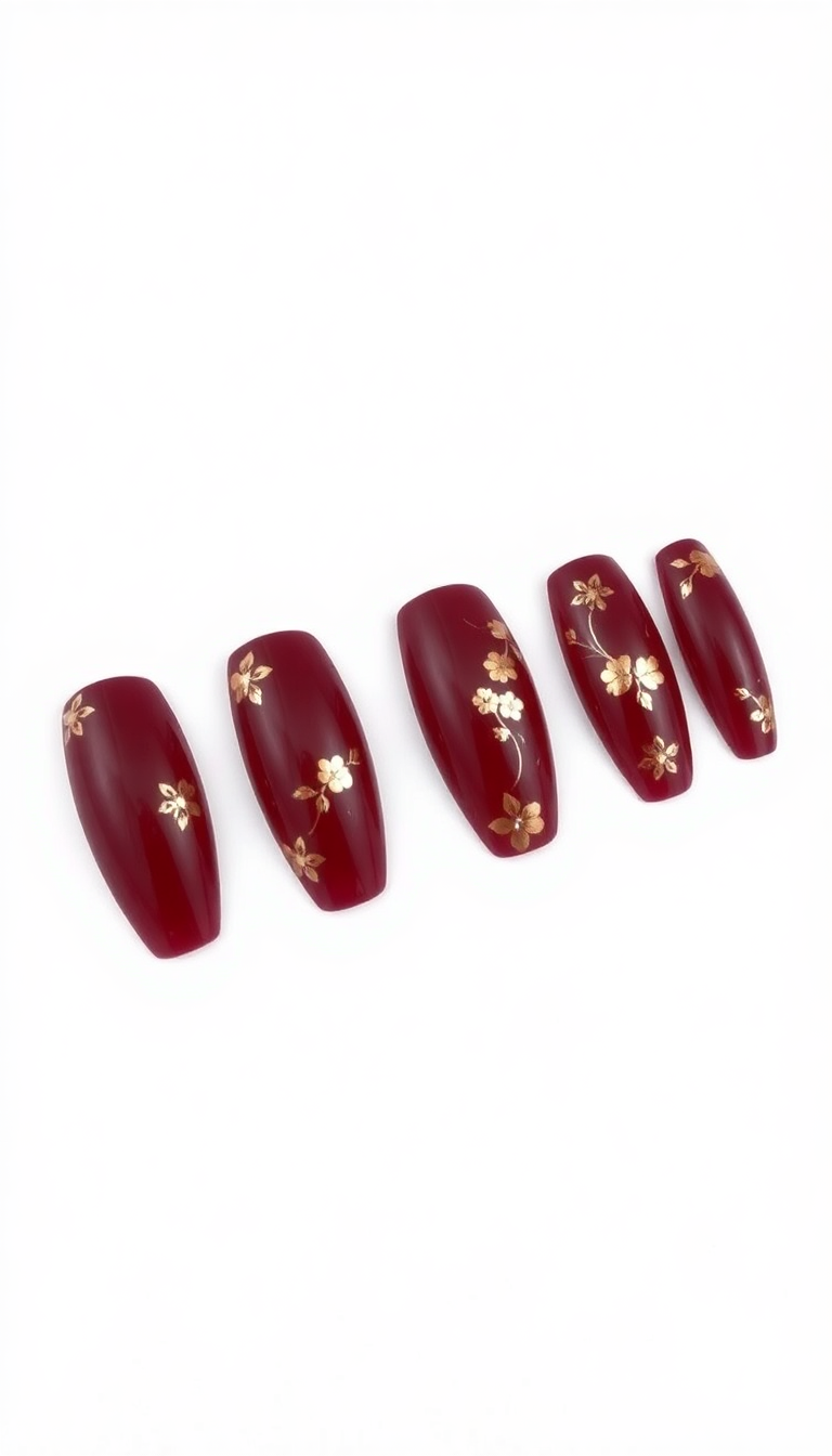 16. Vintage Burgundy Vibe