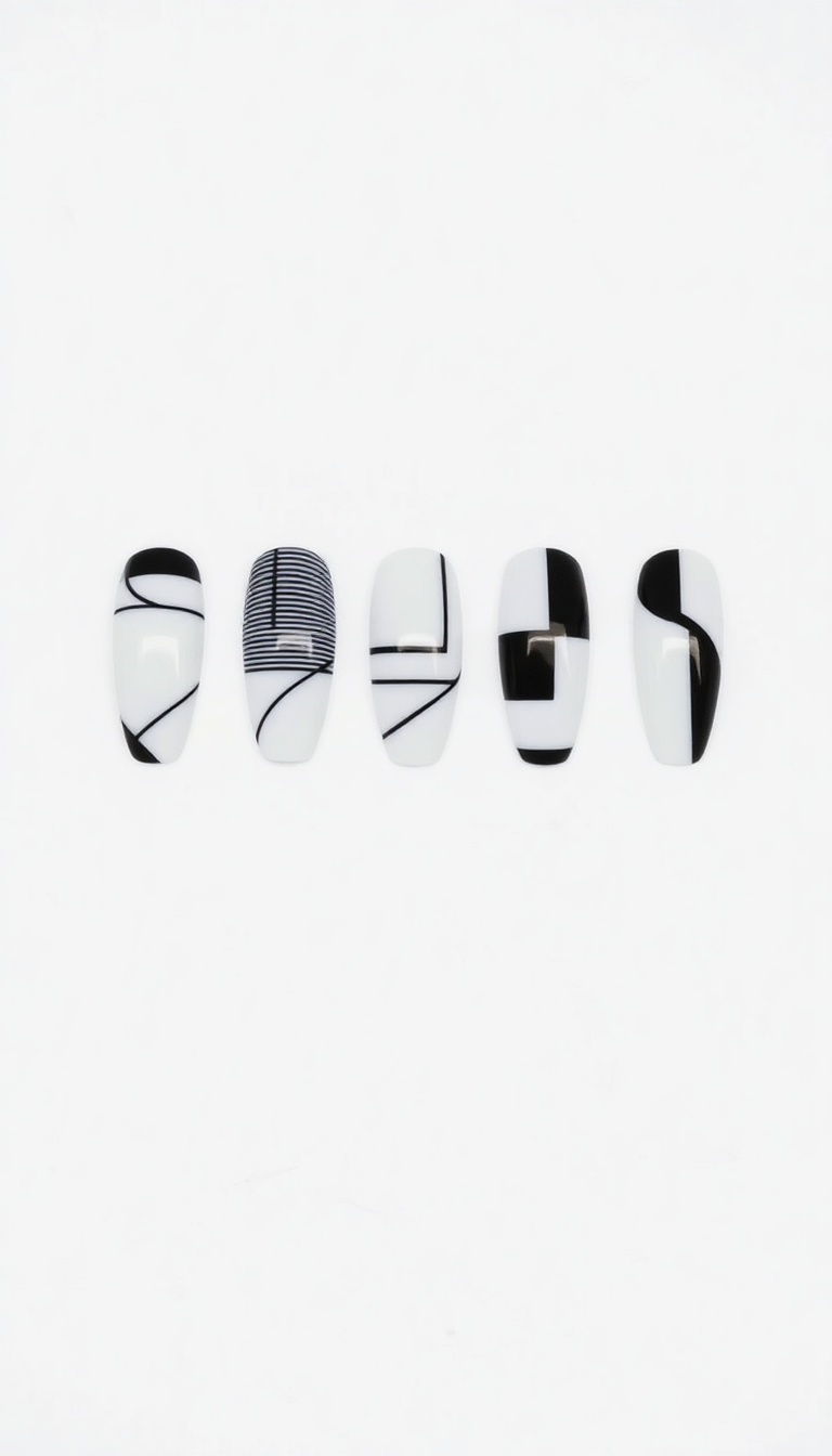 17. Contemporary Black and White Minimalism