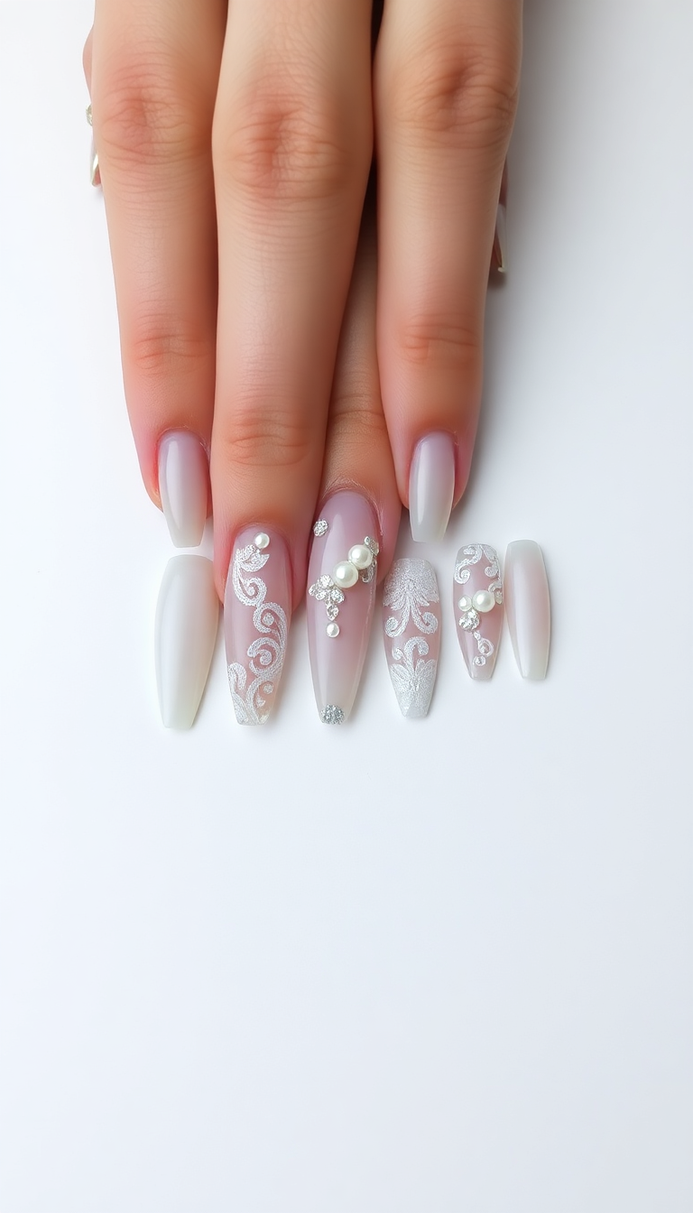 17. Luminous Pearl and White