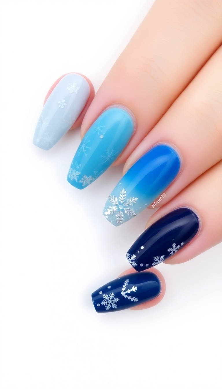 17. Winter Blues with a Twist