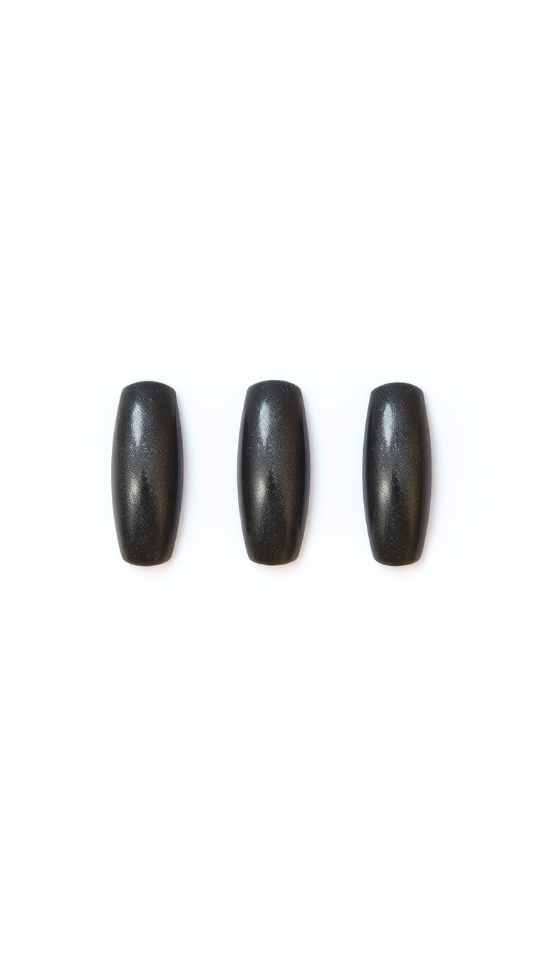 18. Sleek Metallic Charcoal
