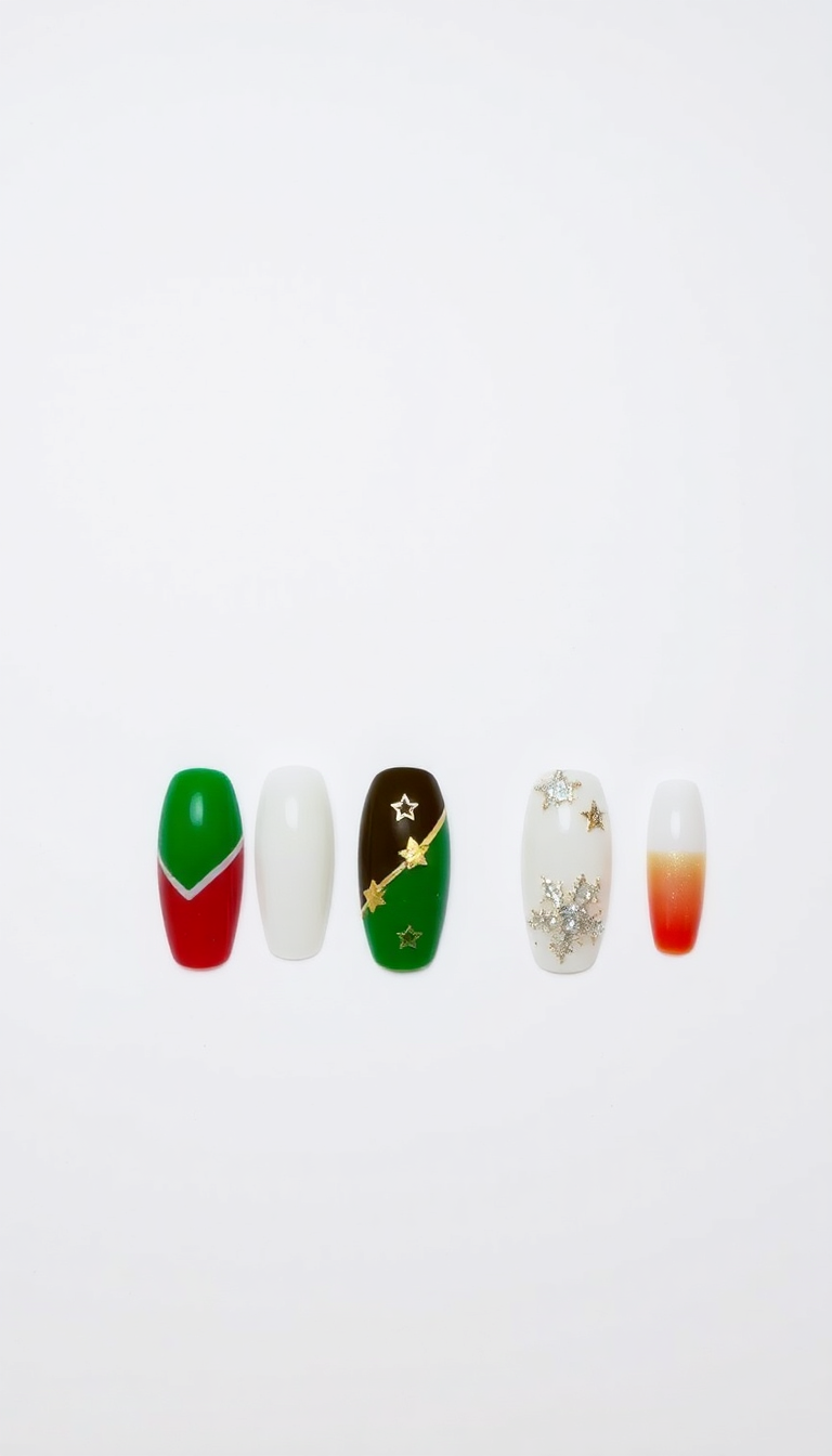 2. Classic Red and Green Cheer