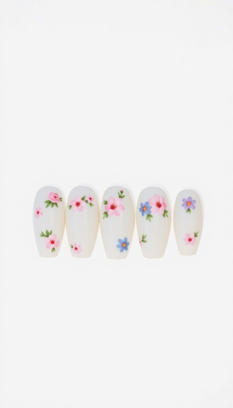 2. Elegant Floral Accents