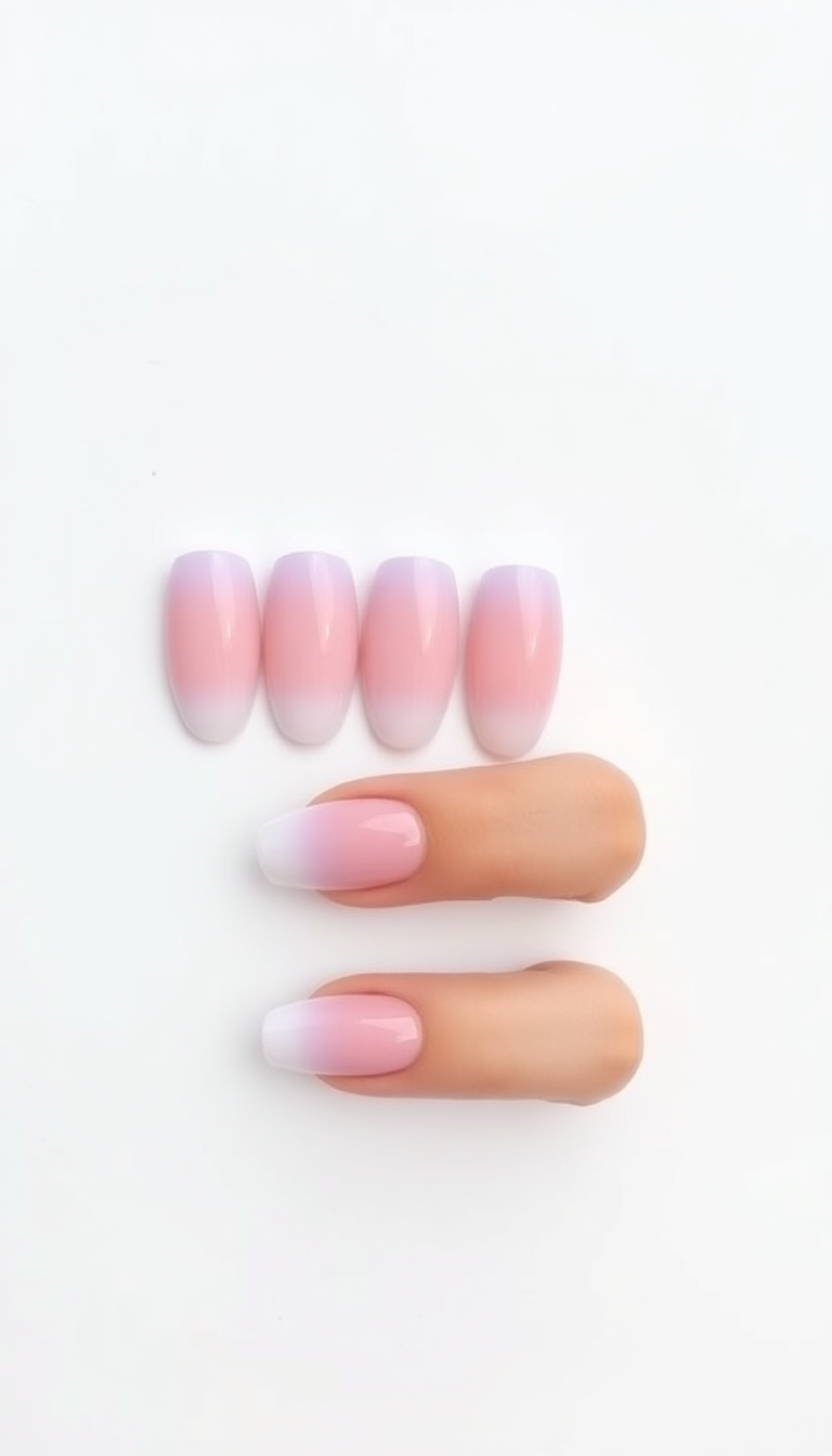 2. Elegant Pastel Ombre