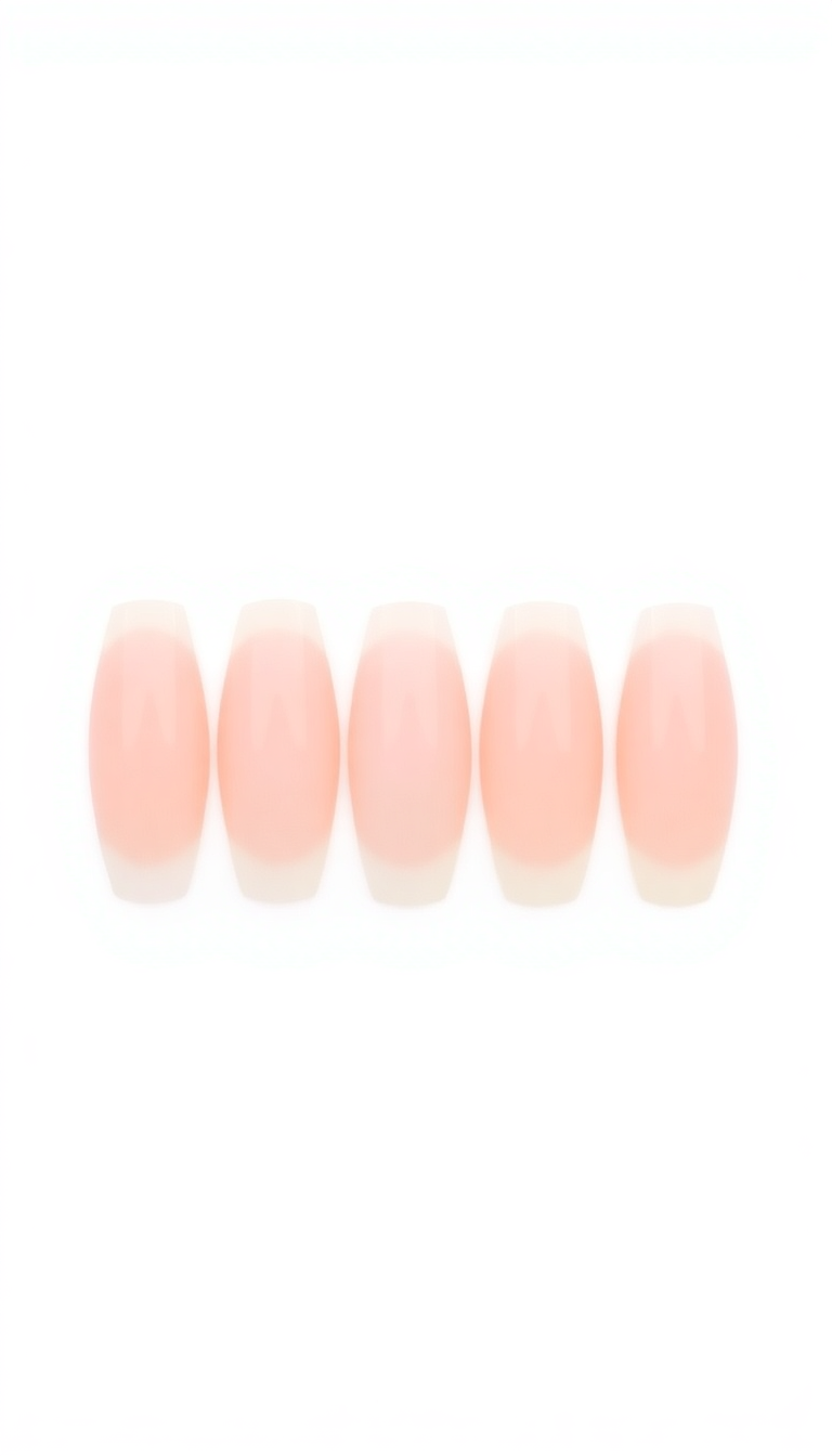 2. Frosted French Tips