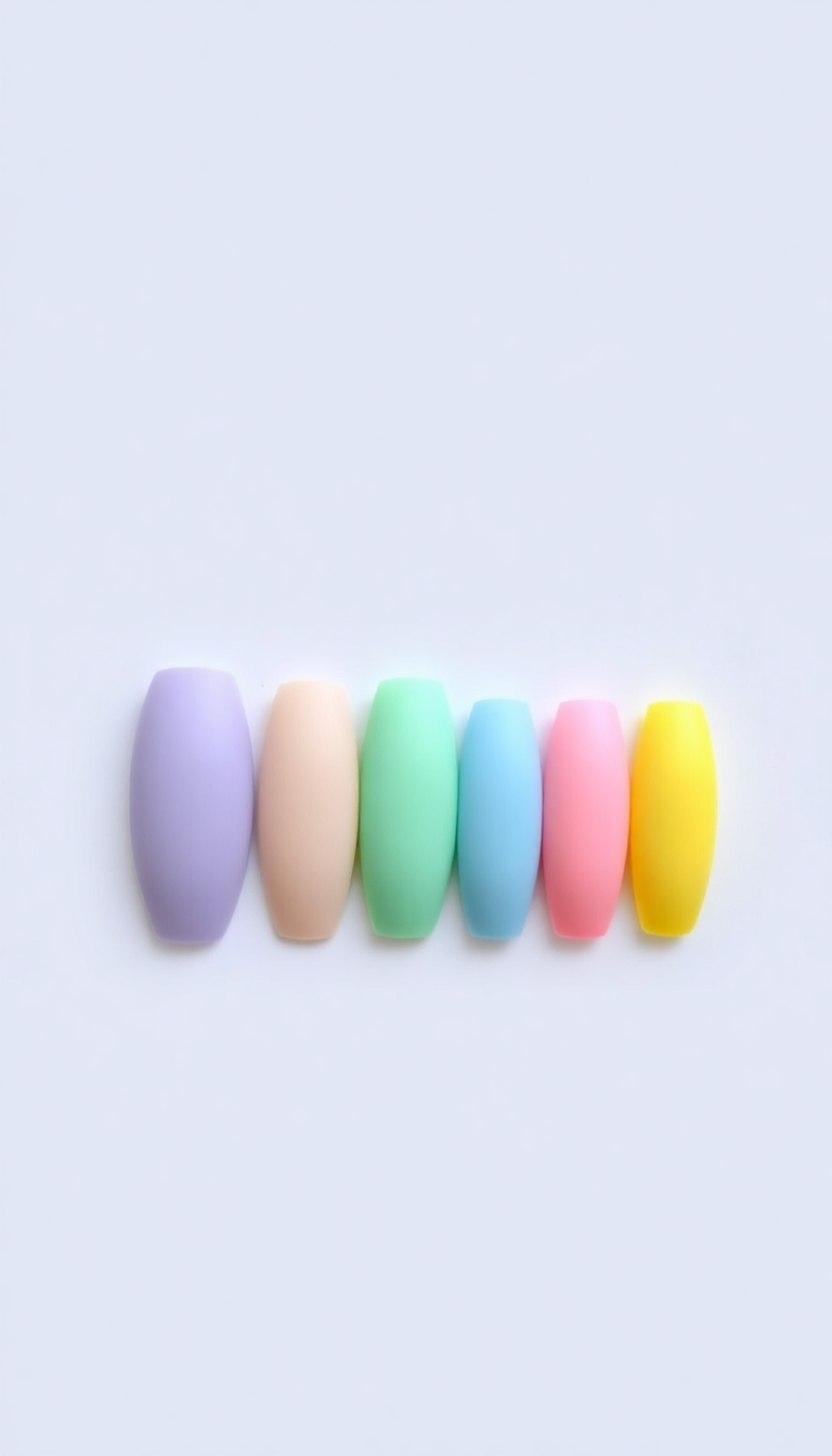 2. Frosted Pastels