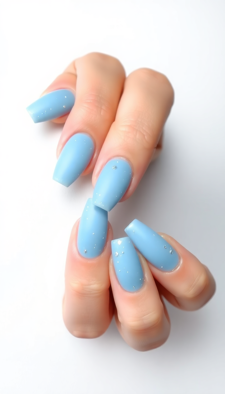 2. Frosty Blue Matte