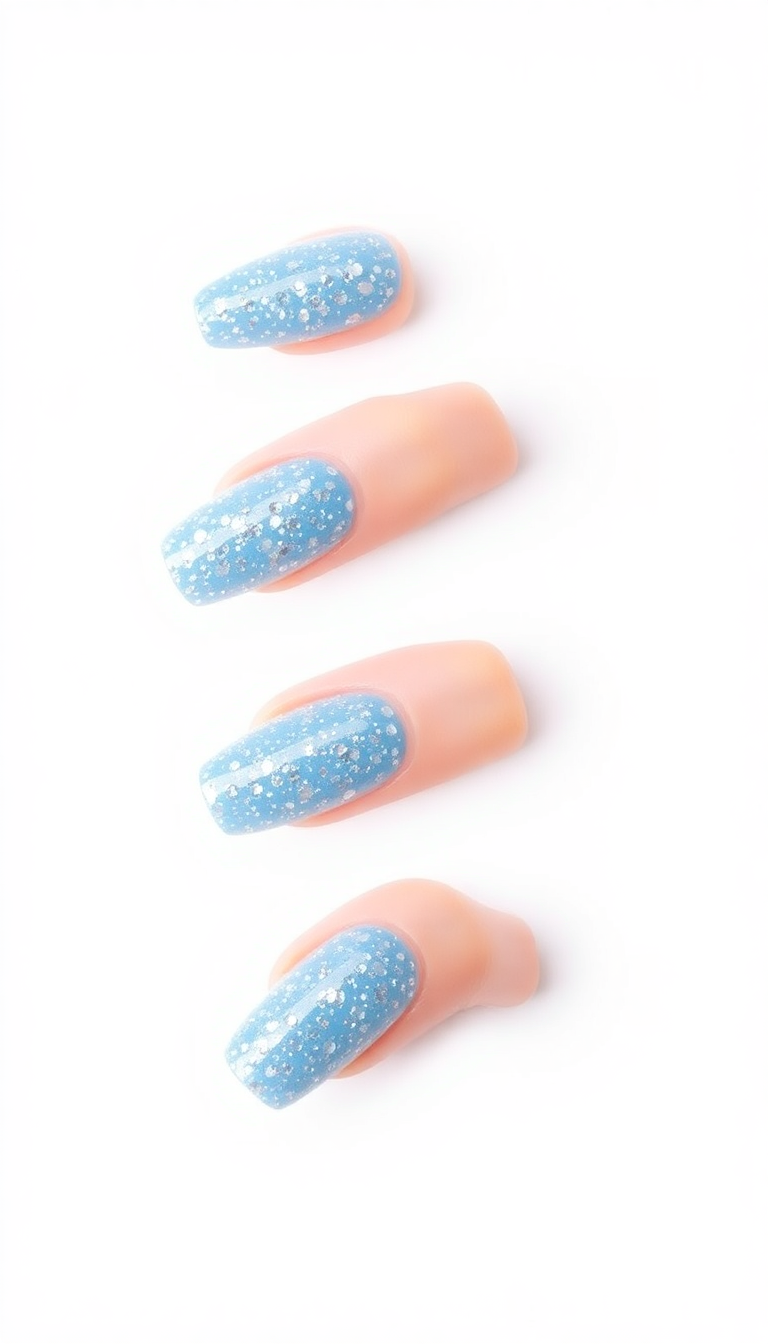 2. Glittering Ice Blue