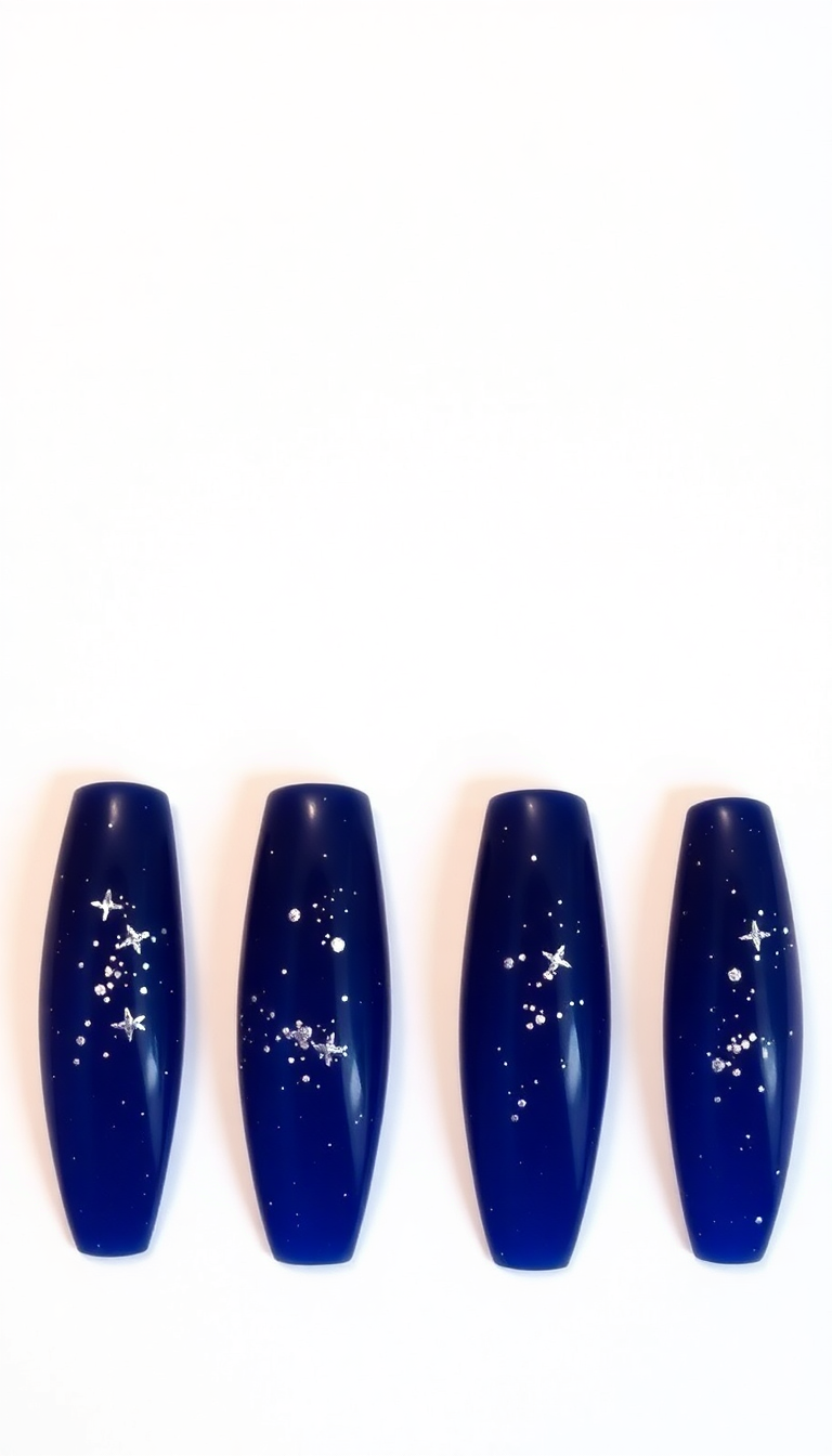 2. Glittering Midnight Stars