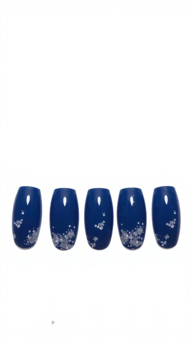 2. Midnight Sparkle - Glitter Accents